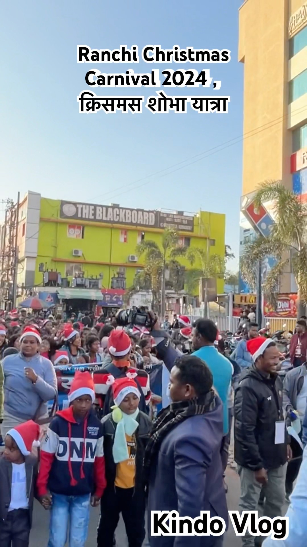 Ranchi Christmas Carnival 2024 , क्रिसमस शोभा यात्रा/video82